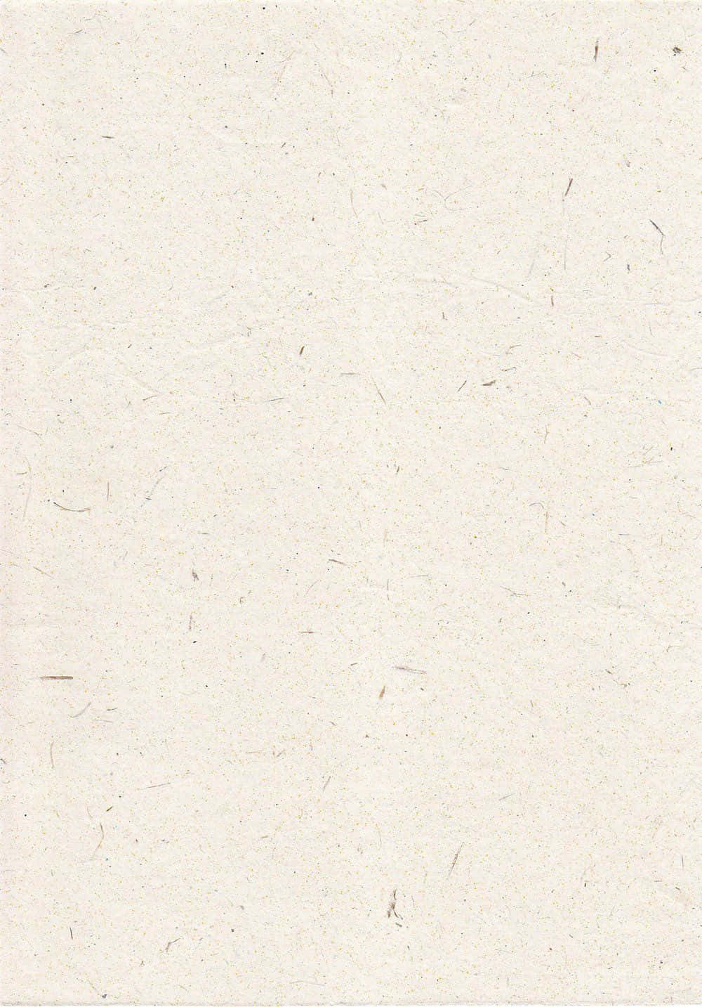 White Paper 桌布 壁紙 — 特寫質感米白色手工紙，可見纖維和細微瑕疵。