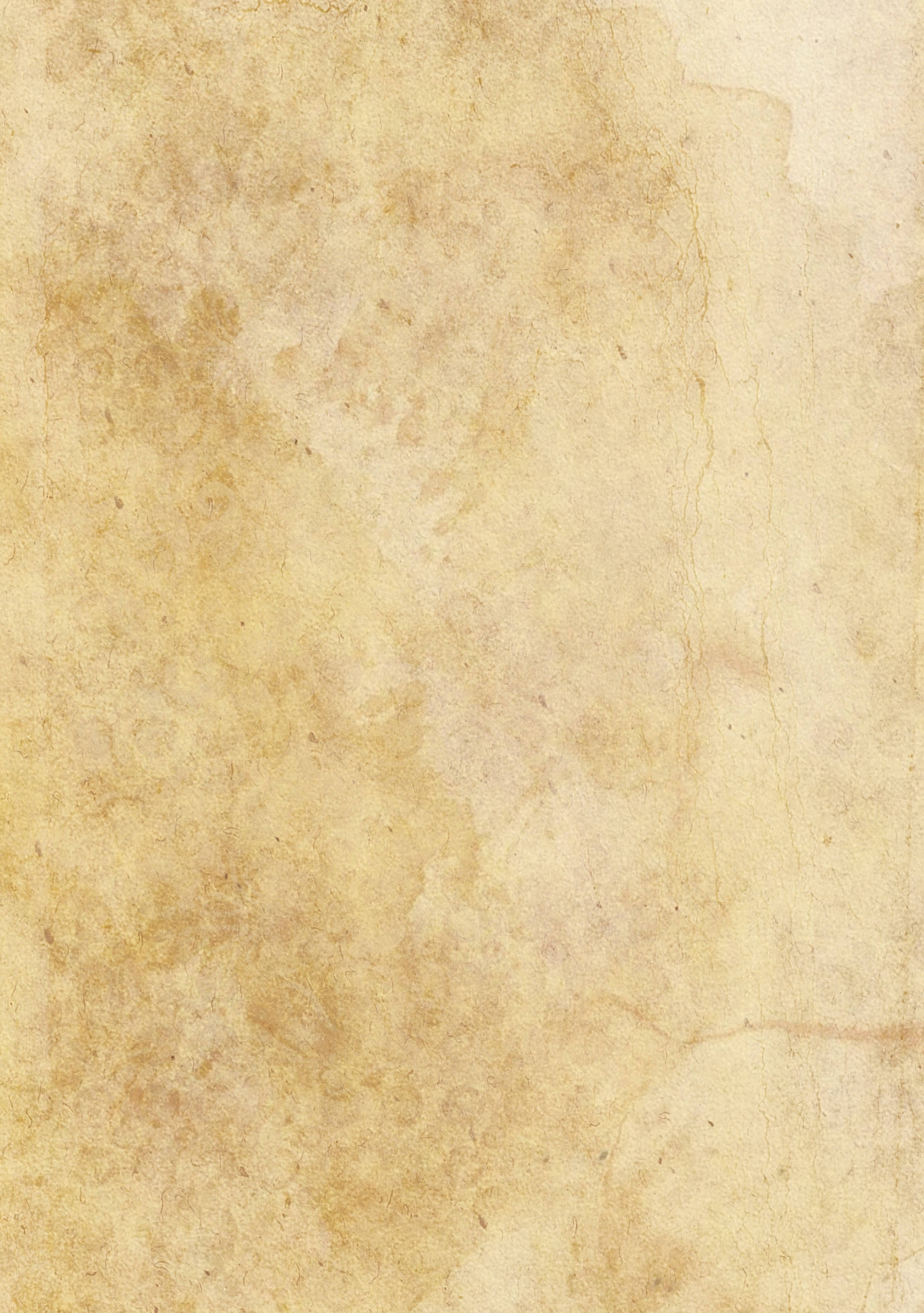 Paper Texture 桌布 壁紙 — 特寫鏡頭下的舊羊皮紙，帶有不均勻的米色色調和細微的摺痕，營造出古董感。