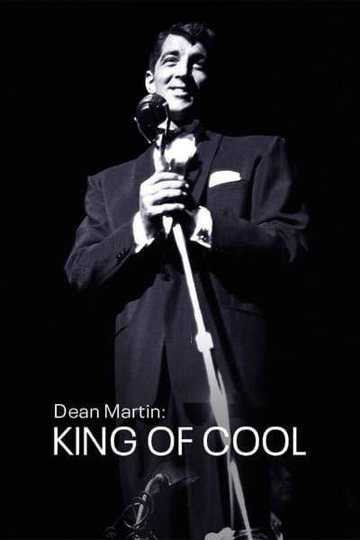 狄恩·馬丁身穿禮服手持麥克風，附有「King of Cool」字樣。 — King Von 壁紙