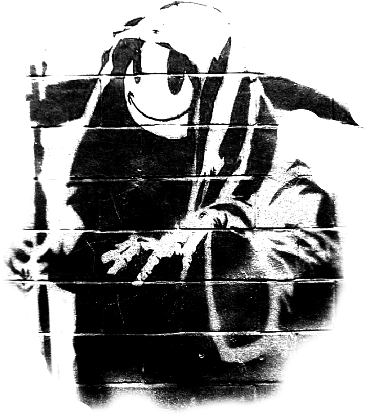 班克西在倫敦的塗鴉藝術 壁紙