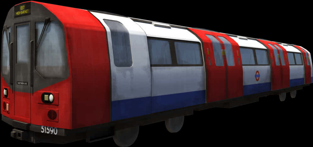 現代地鐵列車渲染圖 壁紙