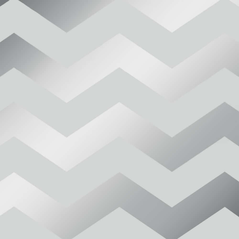 Cute Chevron 桌布 壁紙 — 現代壁紙，帶有重複的V形圖案，採用柔和的灰色和白色色調。