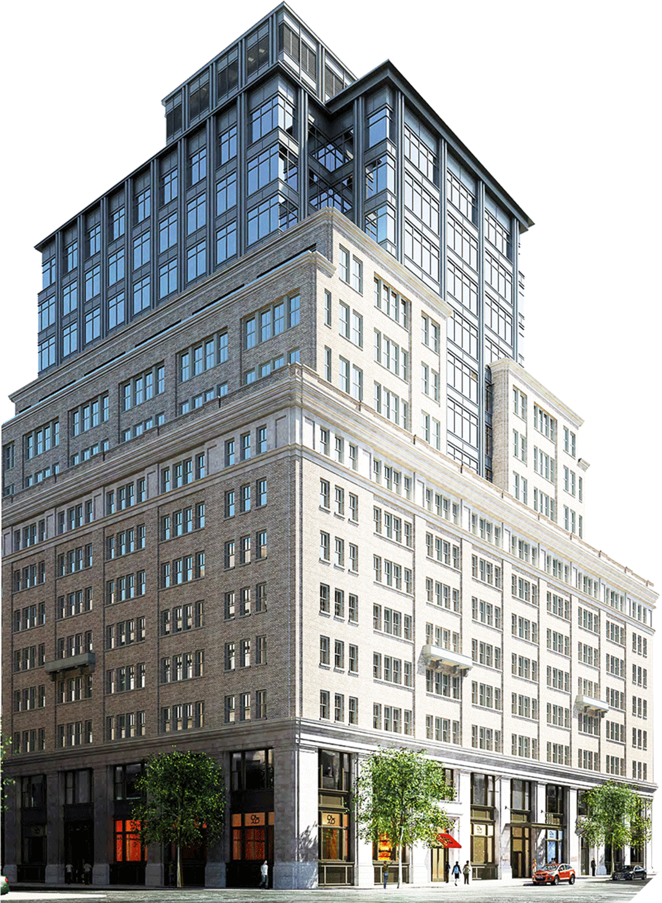 現代都市高層建築 壁紙