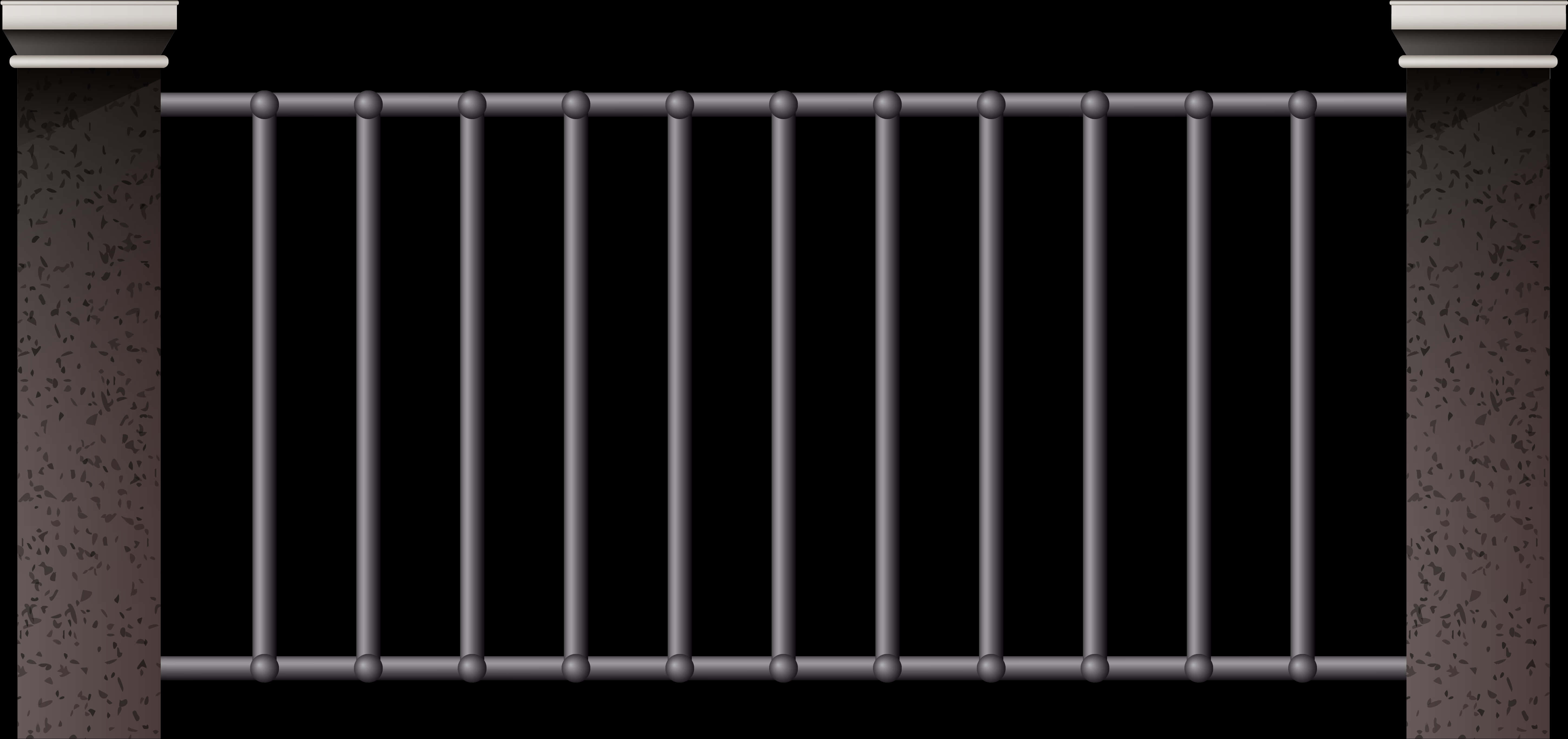 現代金屬柵欄設計 壁紙