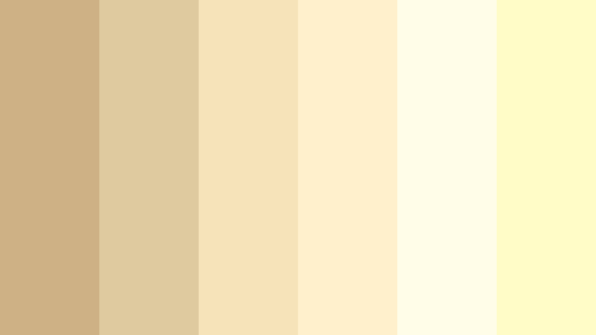 Beige Pastel 桌布 壁紙 — 由暖米色到淡黃色的垂直條紋極簡漸變。