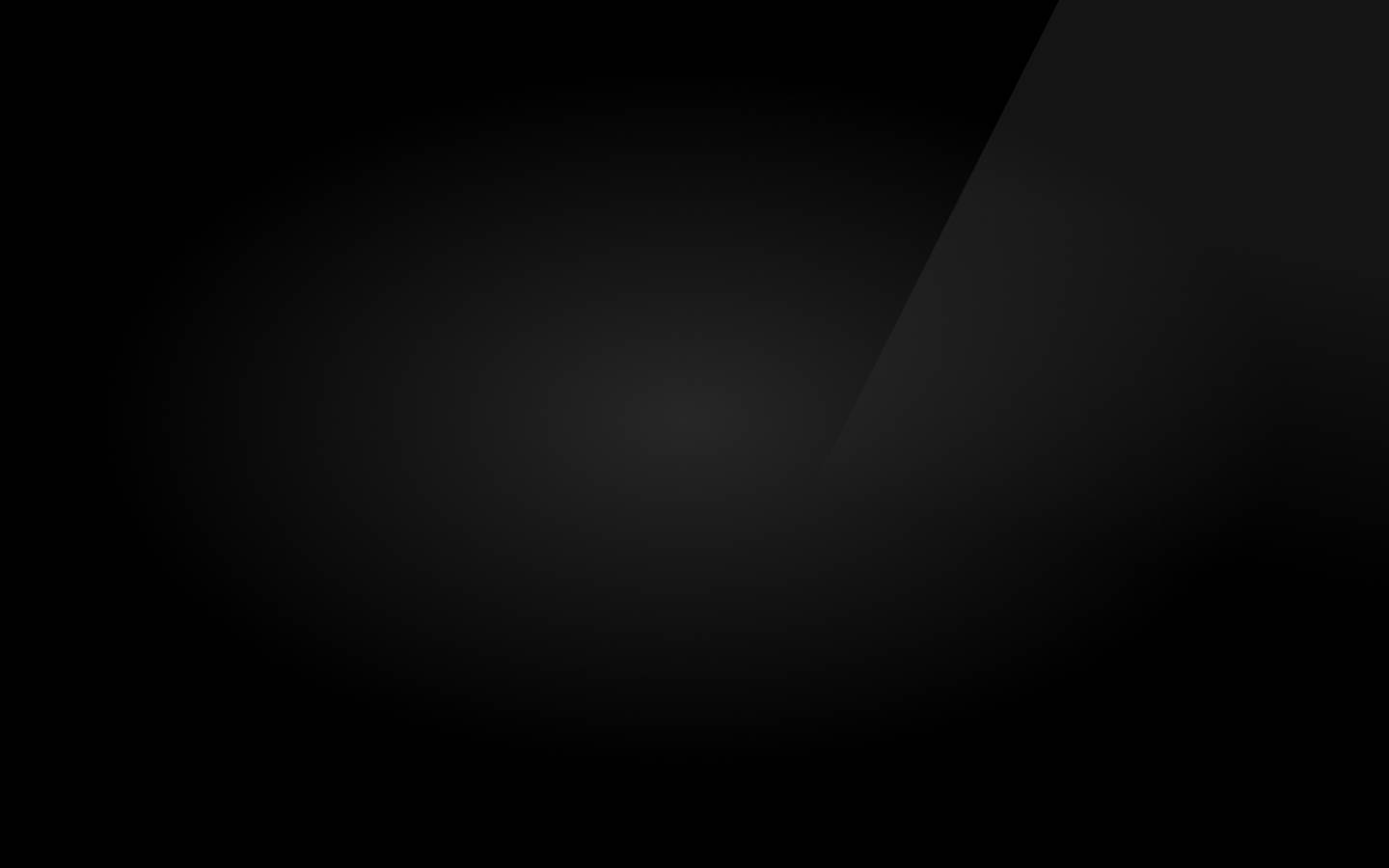 Black Page 桌布 壁紙 — 由深黑色漸變至炭灰色的極簡漸層，帶有微妙的斜向高光。
