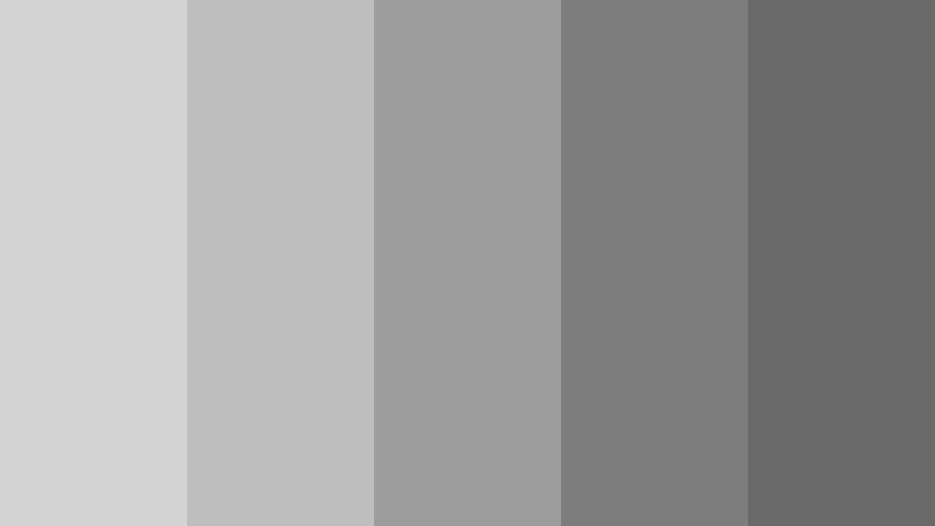 Gray Gradient 桌布 壁紙 — 由淺到深的五條垂直灰色條紋的極簡漸變。