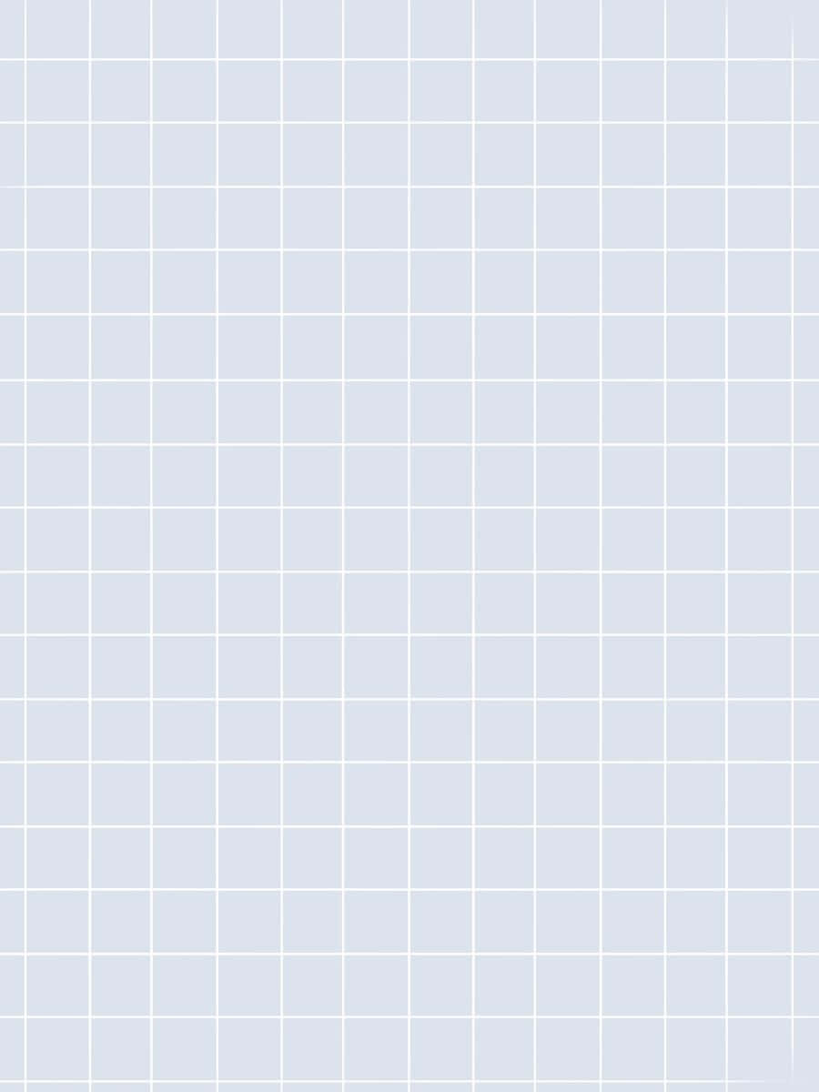 Pastel Aesthetic Grid 桌布 壁紙 — 由細白線分隔的柔和薰衣草色方塊組成的極簡網格圖案。