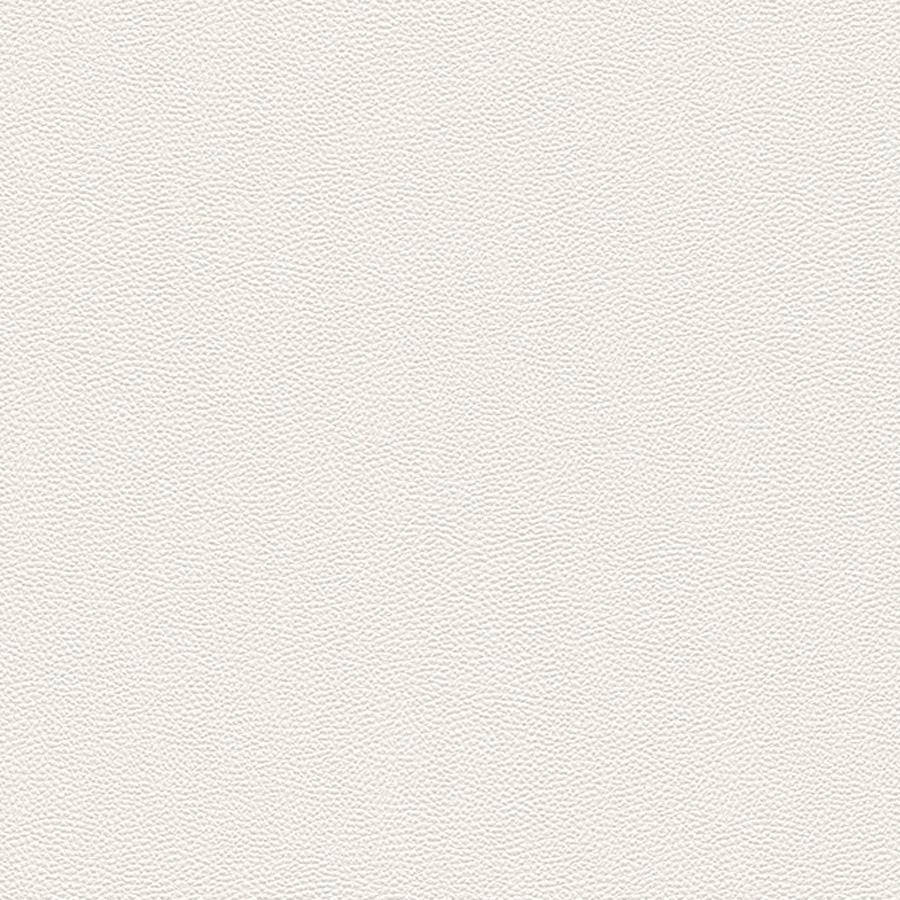 Plain Beige 桌布 壁紙 — 白色光滑皮革質感的特寫，表面帶有細微的紋理圖案。