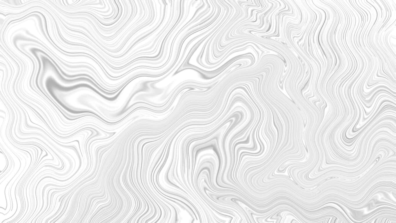 背景 桌布 壁紙 — 白色和淺灰色波浪線條形成的流動抽象圖案，營造出寧靜而現代的視覺質感。