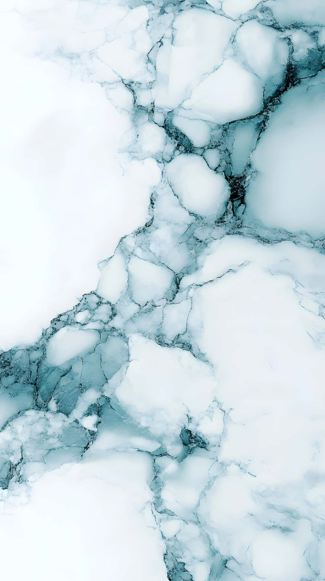 Blue white marble texture abstract elegant 壁紙 — 白色大理石的特寫，表面有複雜的藍灰色紋理流動。