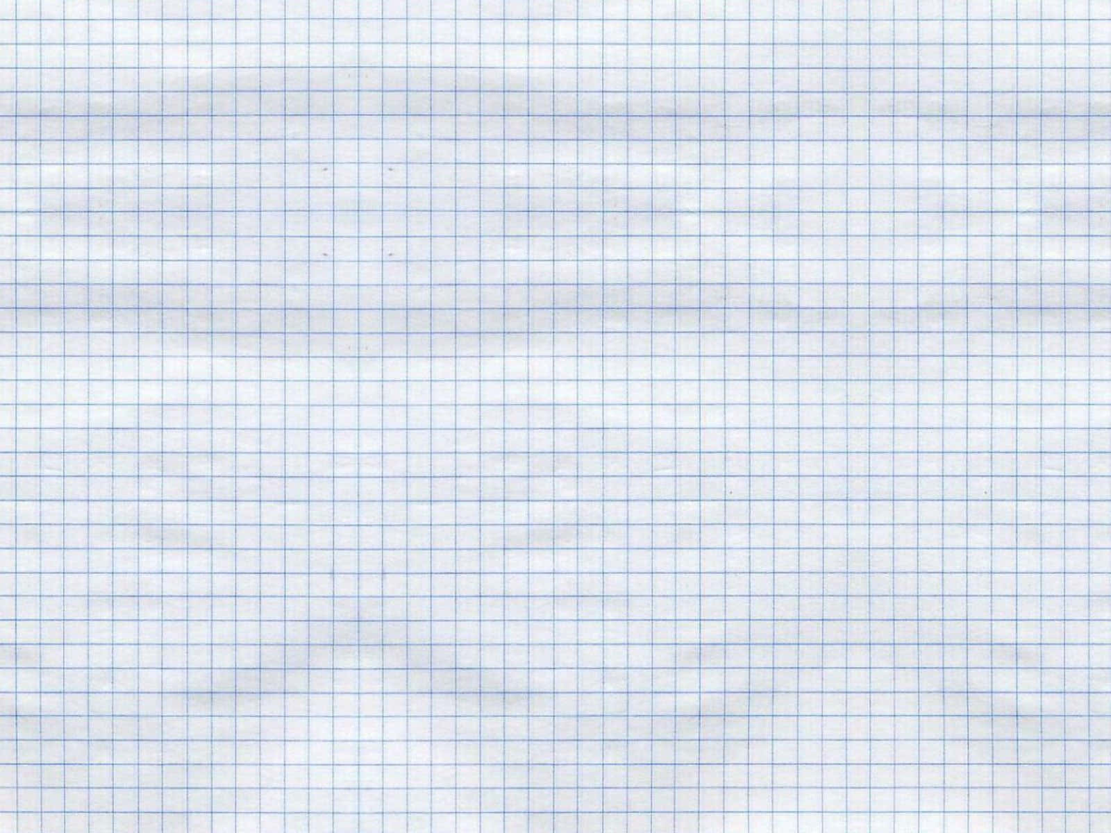Notebook 桌布 壁紙 — 白色方格紙微皺的特寫，細藍色網格線覆蓋整個畫面。