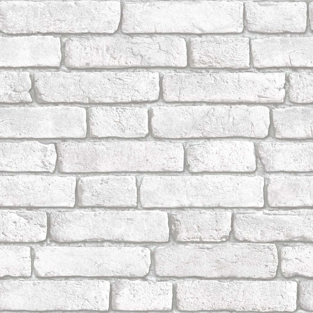 wall 桌布 壁紙 — 白色油漆磚牆的特寫，帶有紋理灰泥線條和微妙的灰色陰影。