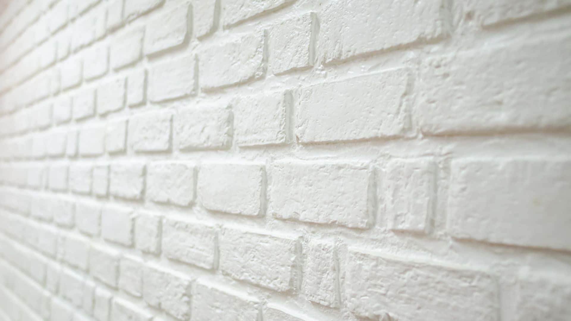 白色磚牆與白色油漆 壁紙