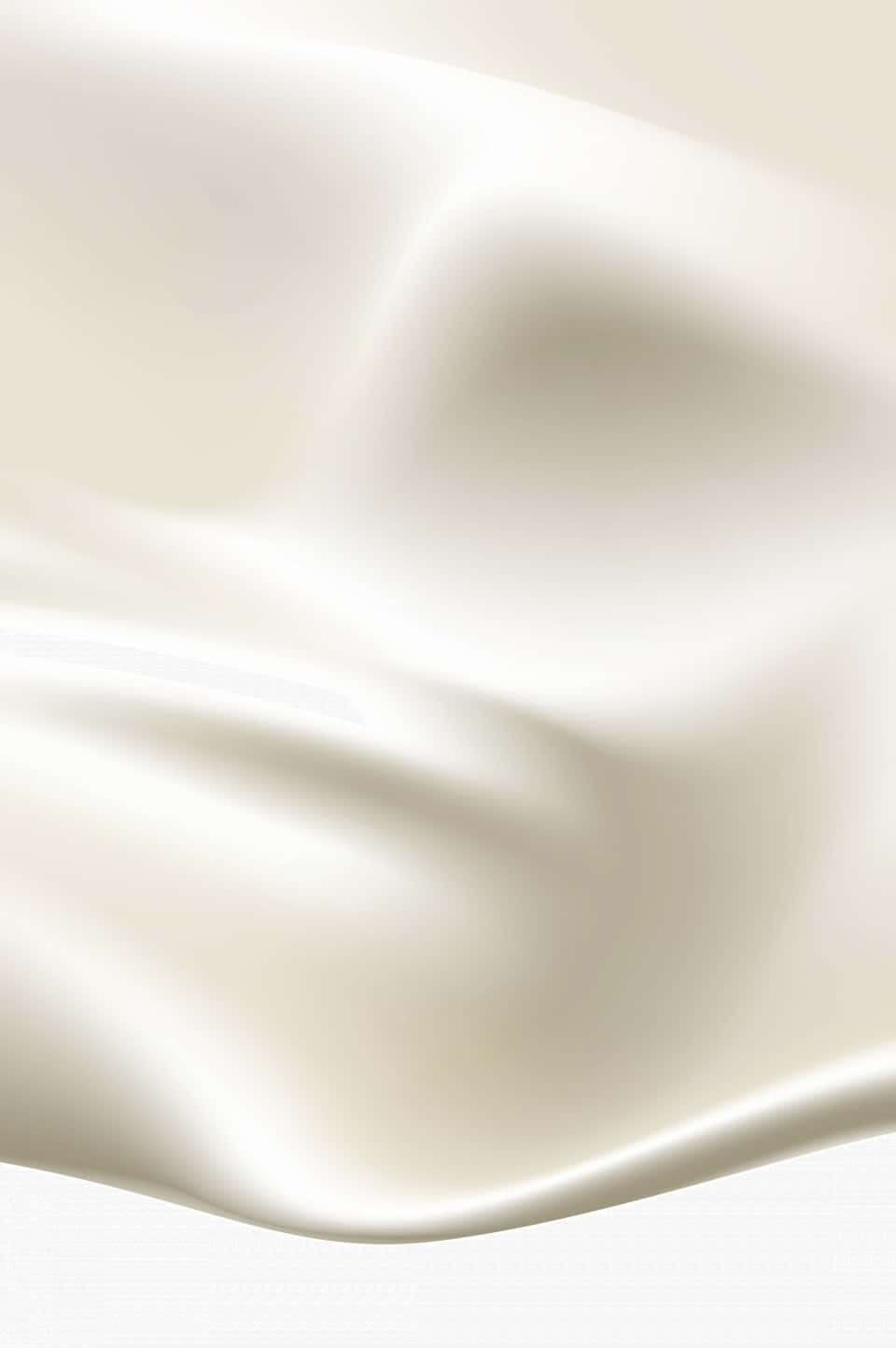 白色 桌布 壁紙 — 白色絲綢布料流動的特寫，帶有柔軟的摺痕和柔和的高光。