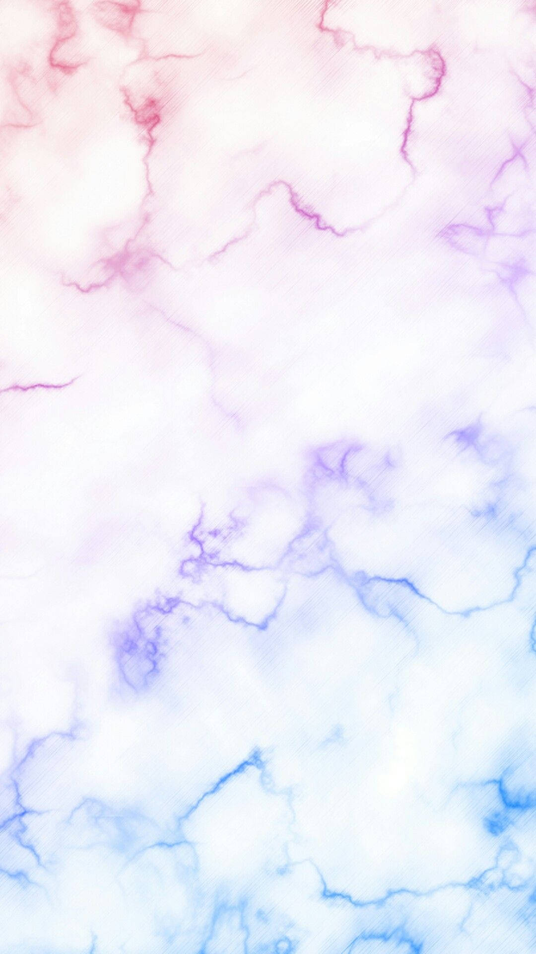Pink Marble 桌布 壁紙 — 白色背景上柔和流動的粉紅、紫和藍色粉彩大理石紋理。