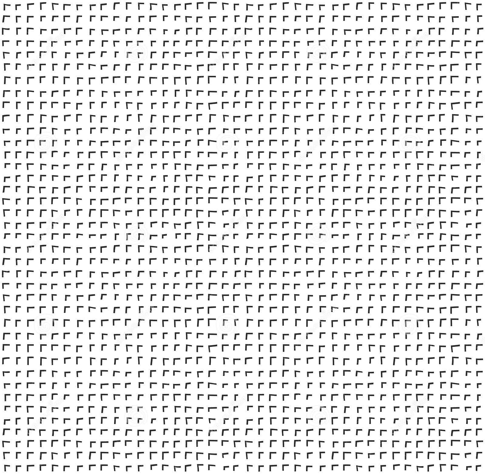 White Grid 桌布 壁紙 — 白色背景上黑色L形幾何圖案的無縫圖案，營造出極簡抽象設計。