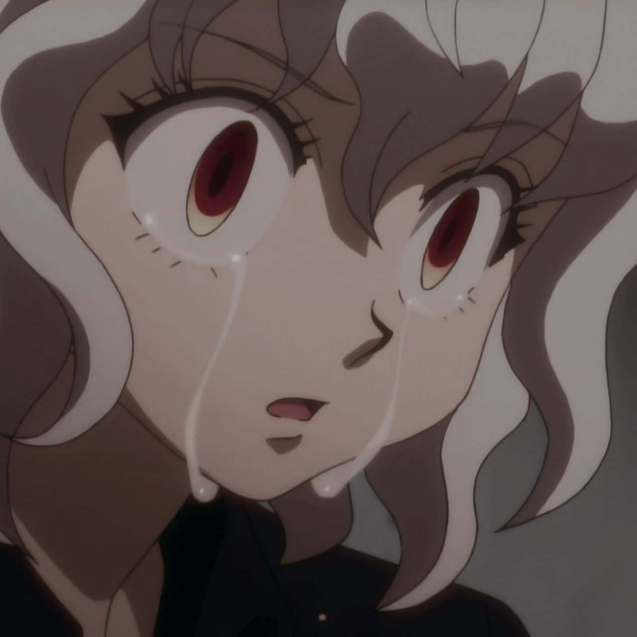 白髮紅眼的少女 壁紙