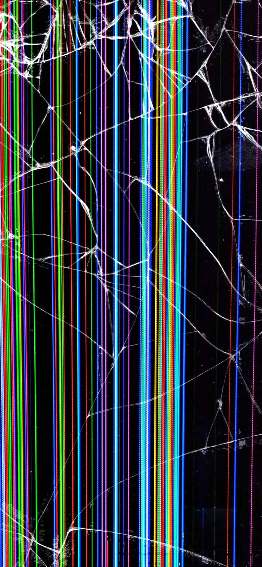 破碎螢幕圖片