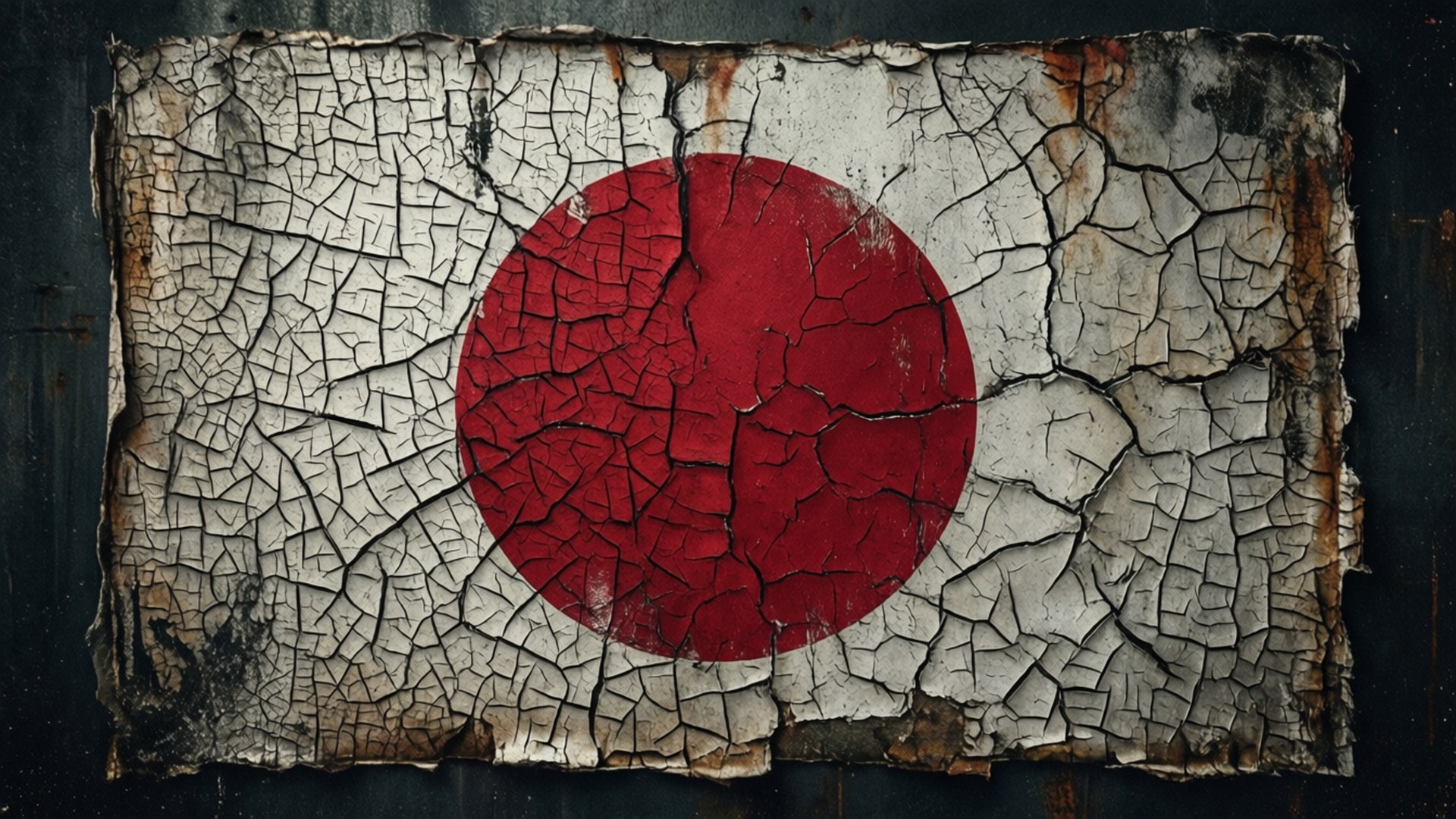 破舊國旗 壁紙
