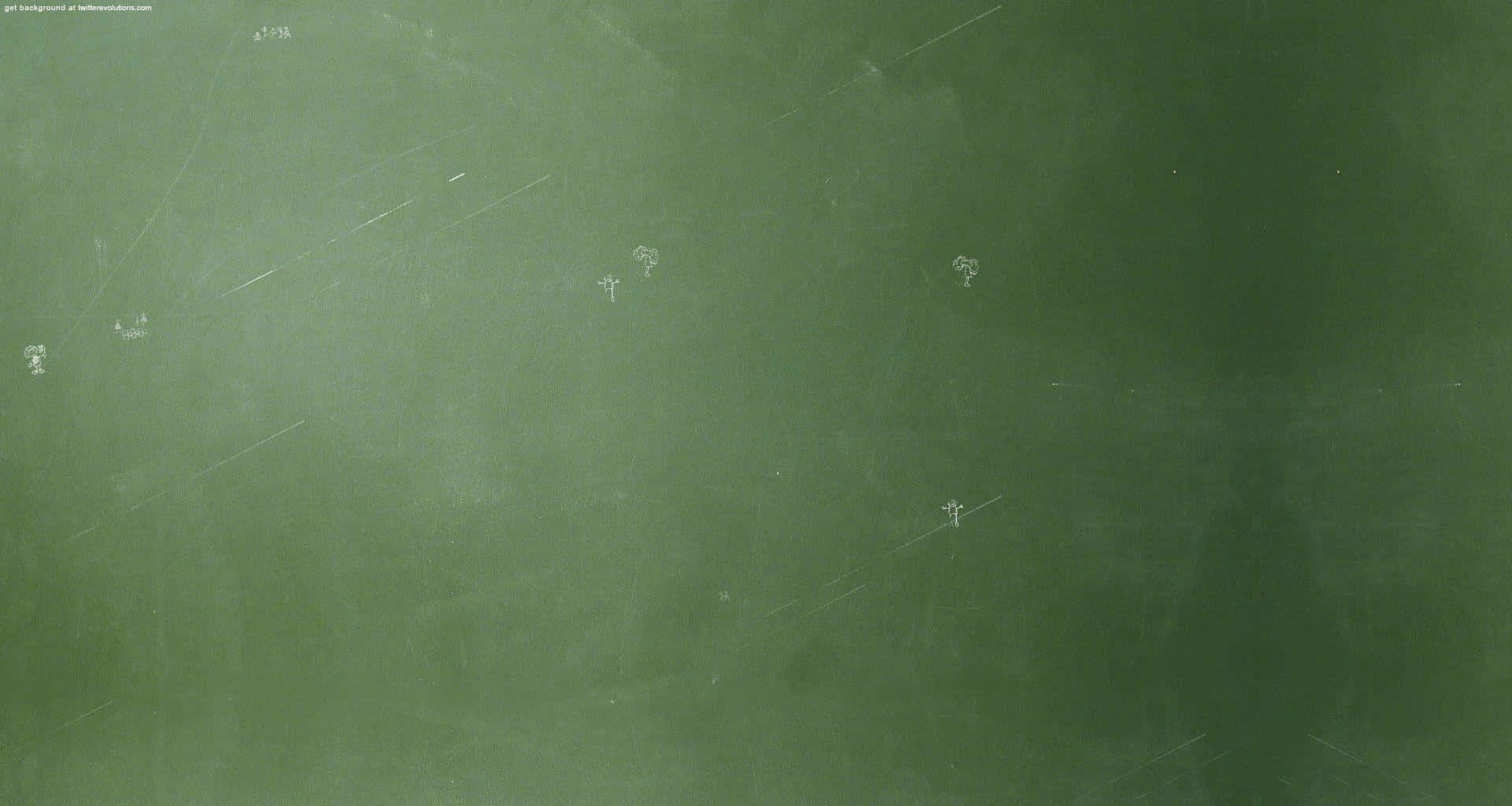 Blackboard 桌布 壁紙 — 磨損的綠色黑板表面，帶有微弱的白色粉筆痕跡和刮痕，顯示長時間的使用。