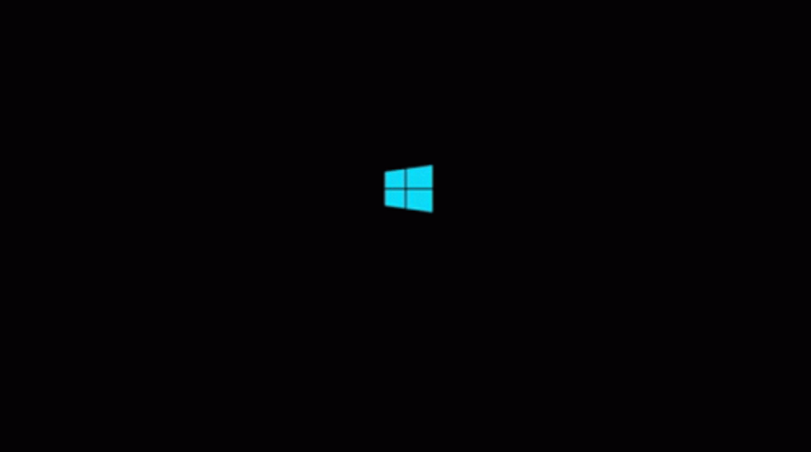 神祕日落映照山巒 Windows 10 HD 壁紙