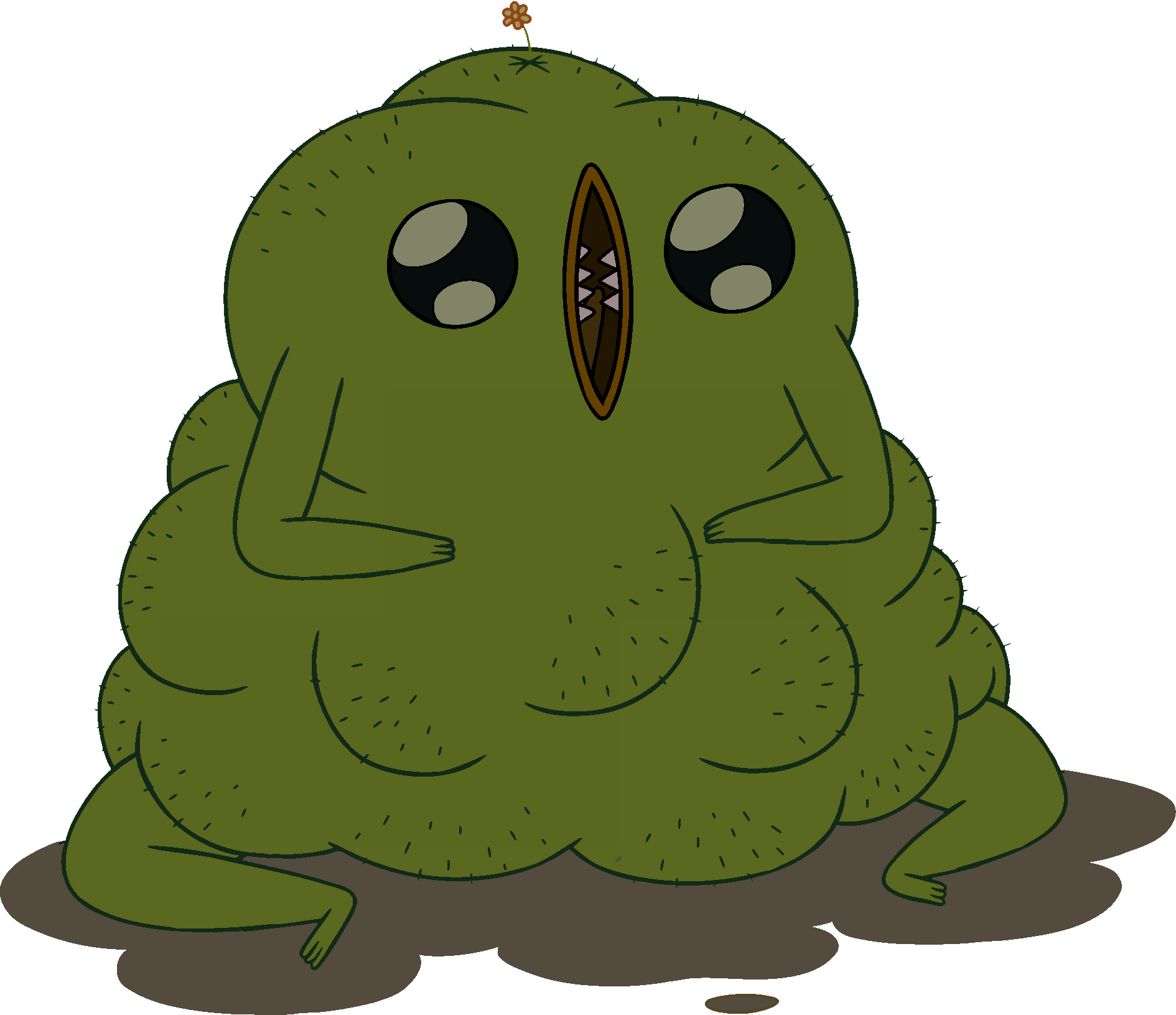 神秘的綠色生物大冒險 壁紙
