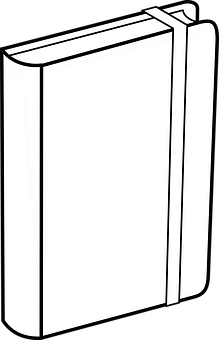 空白書籍向量插圖 壁紙