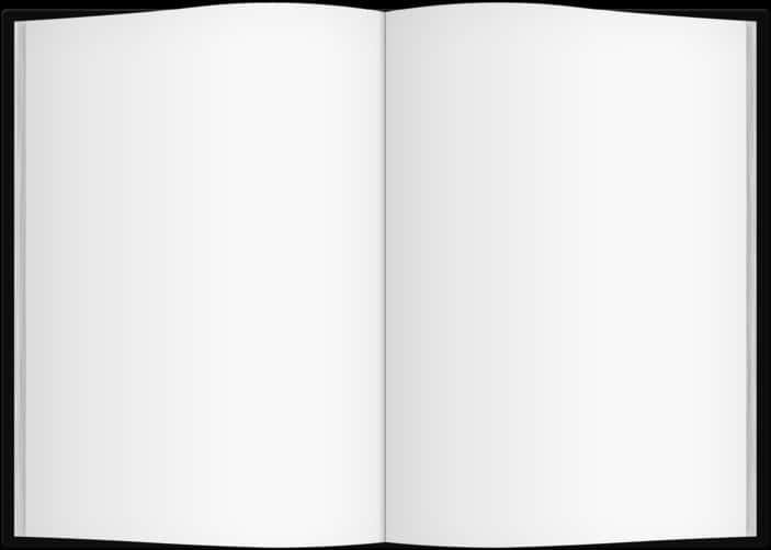 空白翻開書本模板 壁紙