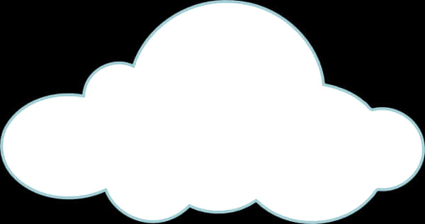 空白雲朵形狀圖案 壁紙