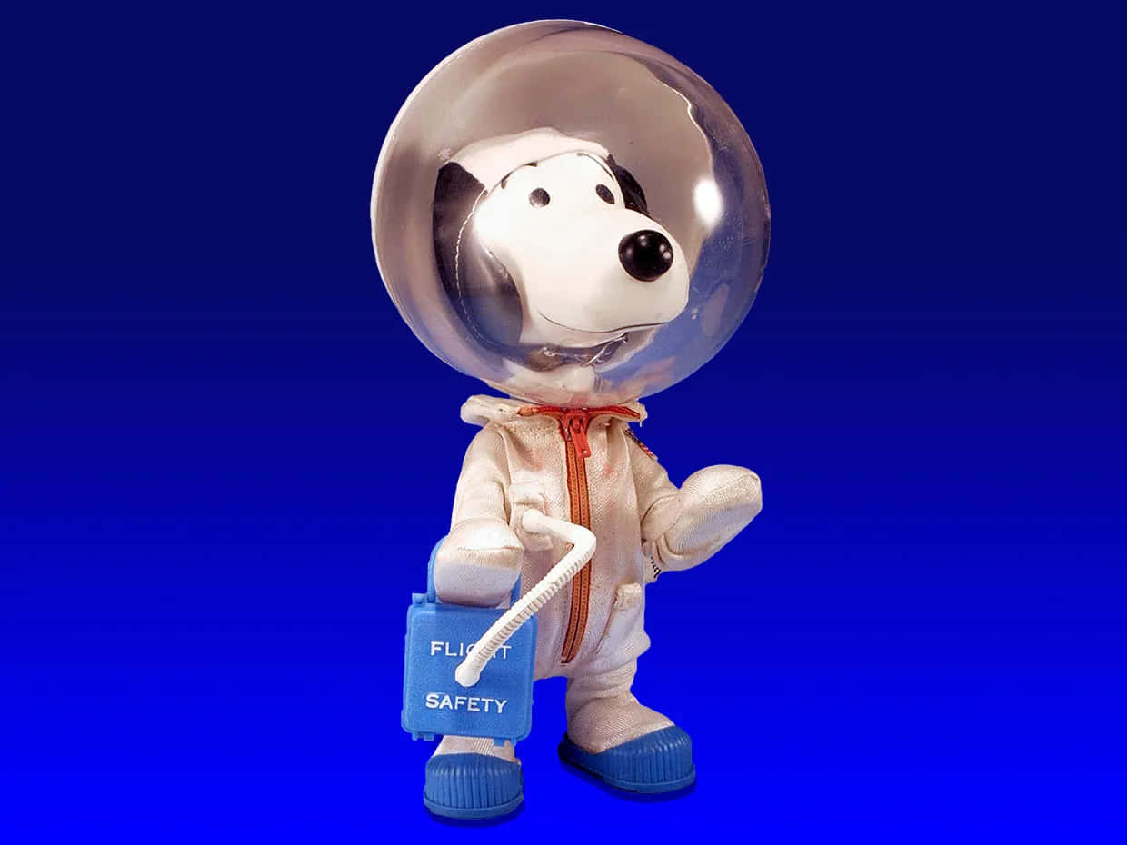 穿太空服的史努比玩偶 壁紙