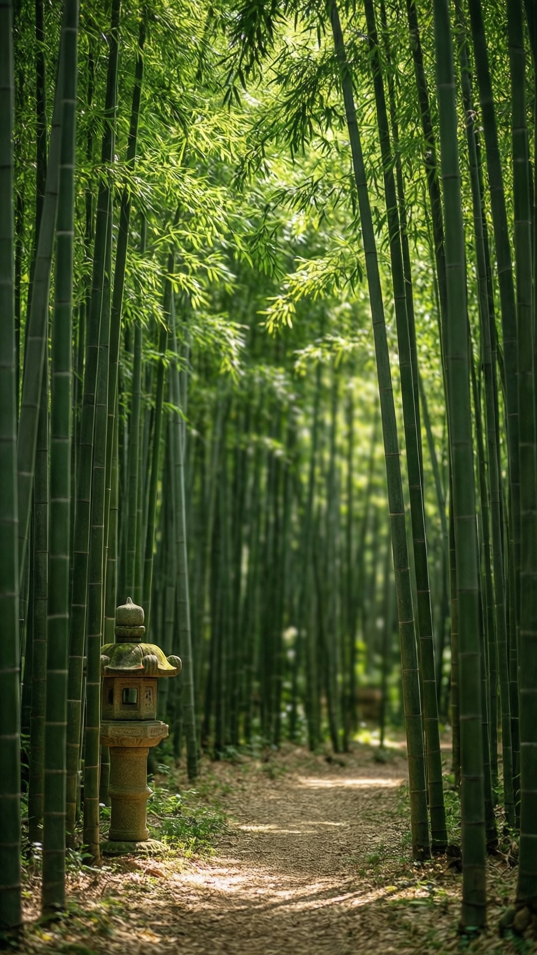 竹林光庭 壁紙