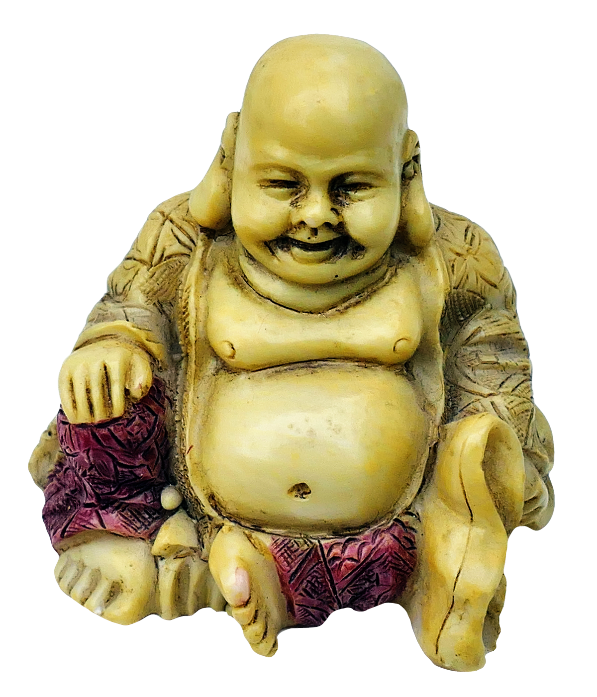 笑佛雕像 壁紙