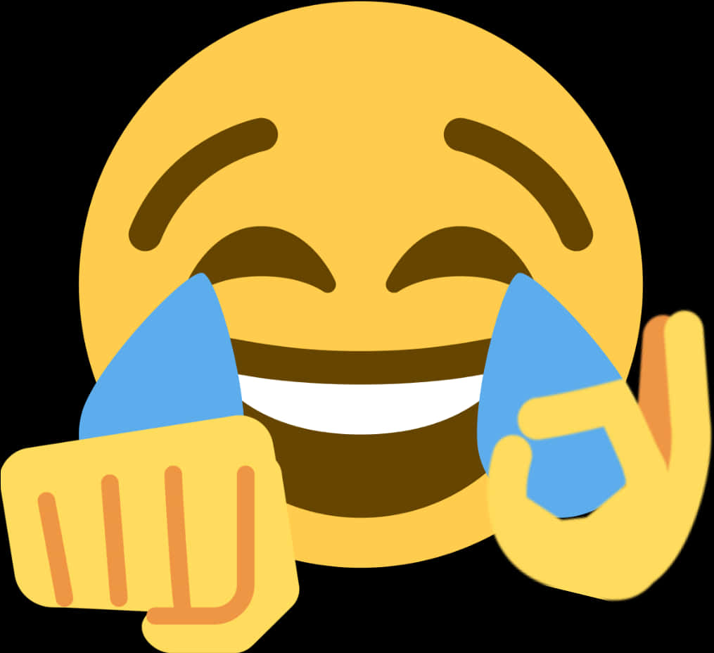 笑著流淚的表情符號 壁紙
