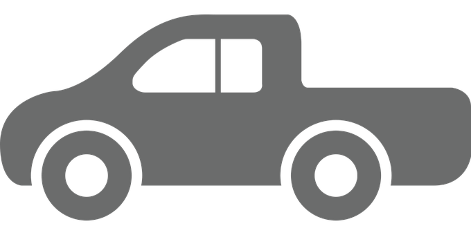 簡化汽車剪影圖形 壁紙
