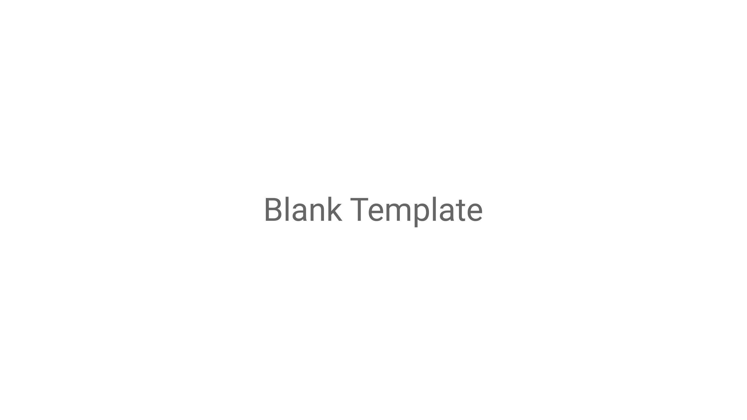 Plain White 桌布 壁紙 — 簡約白色背景，中央灰色文字顯示空白模板。