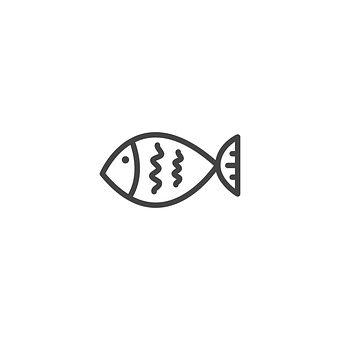 簡約魚圖標 壁紙