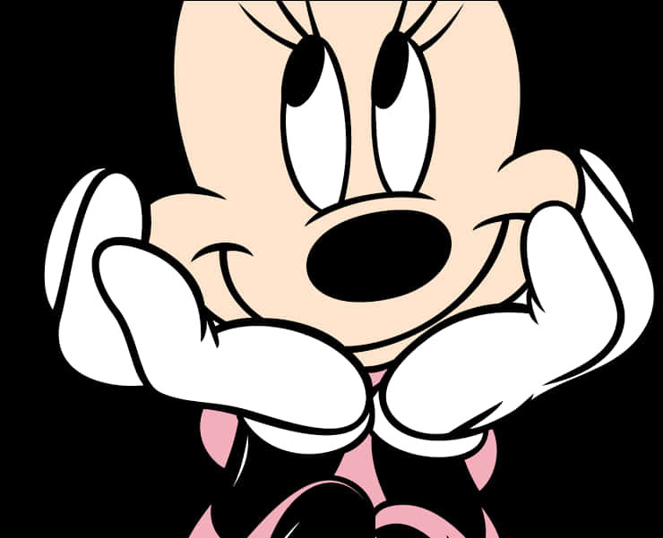 米妮經典姿勢 壁紙