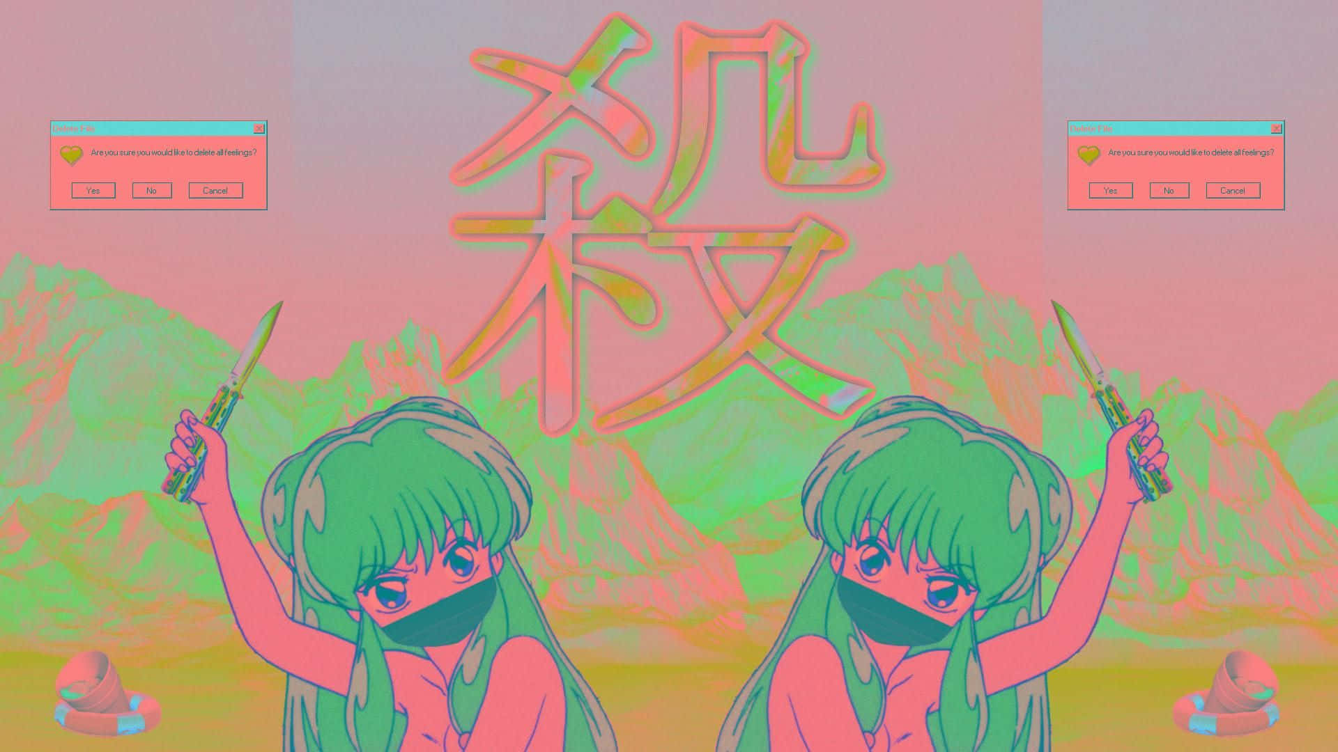 粉嫩粉紅背景 壁紙