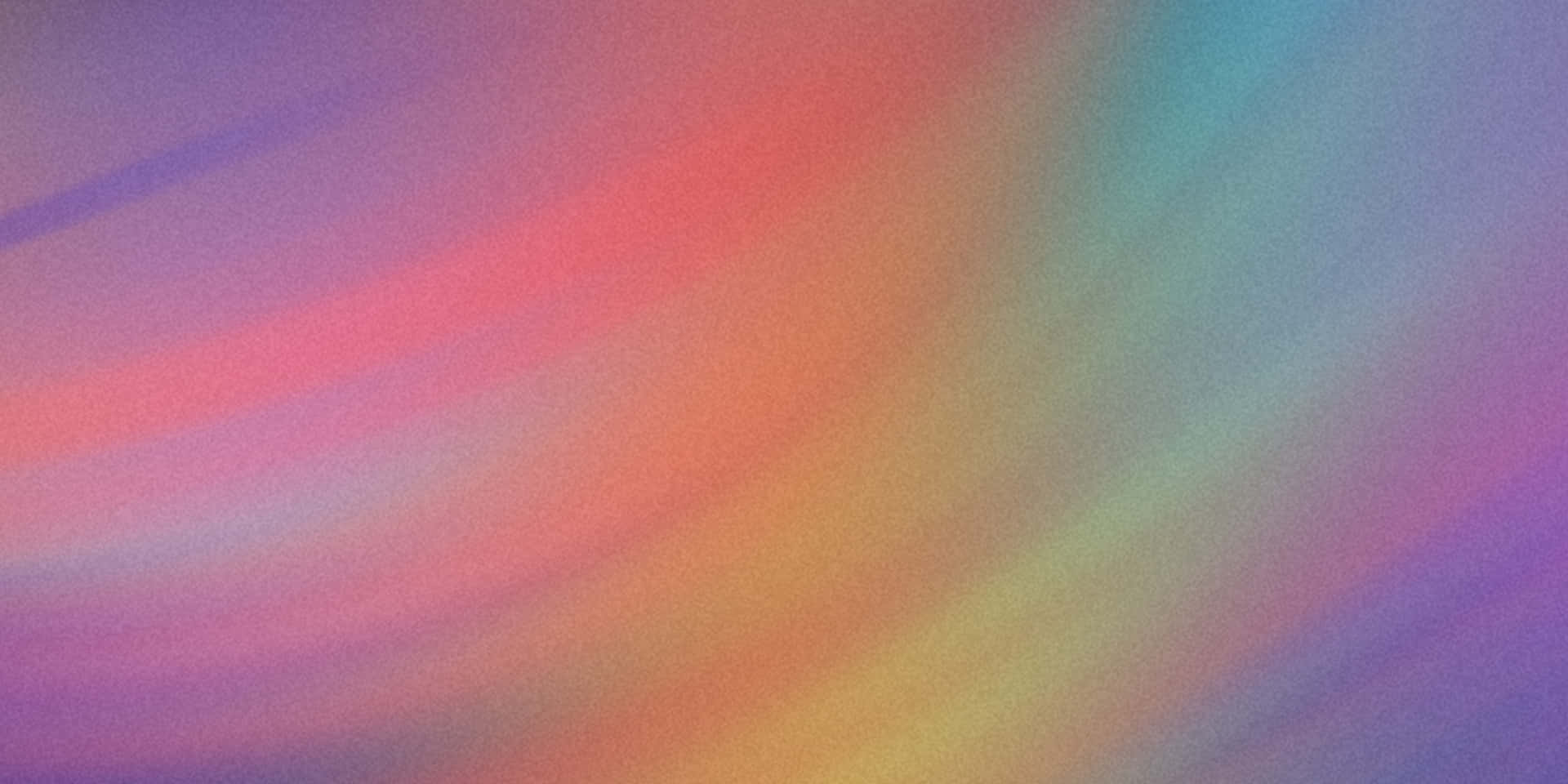 Abstract Pastel Rainbow Gradient Background Texture 壁紙 — 粉紅、紫、橙和青綠色的柔和漸變漩渦在紋理抽象背景上無縫融合。