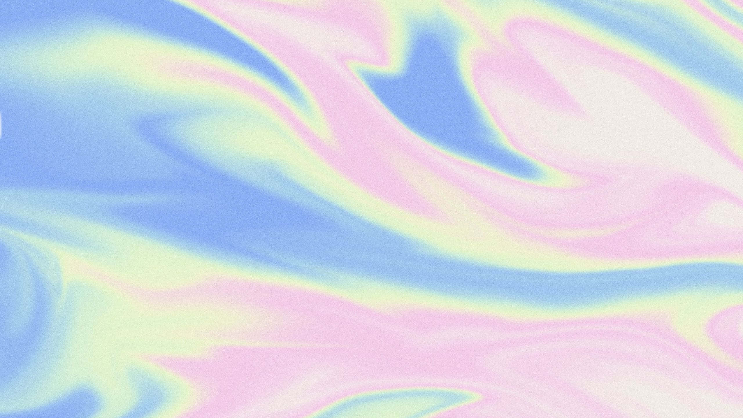 pastel 桌布 壁紙 — 粉紅、藍色和黃色的柔和粉彩漩渦在夢幻般的抽象流體運動中融合在一起。