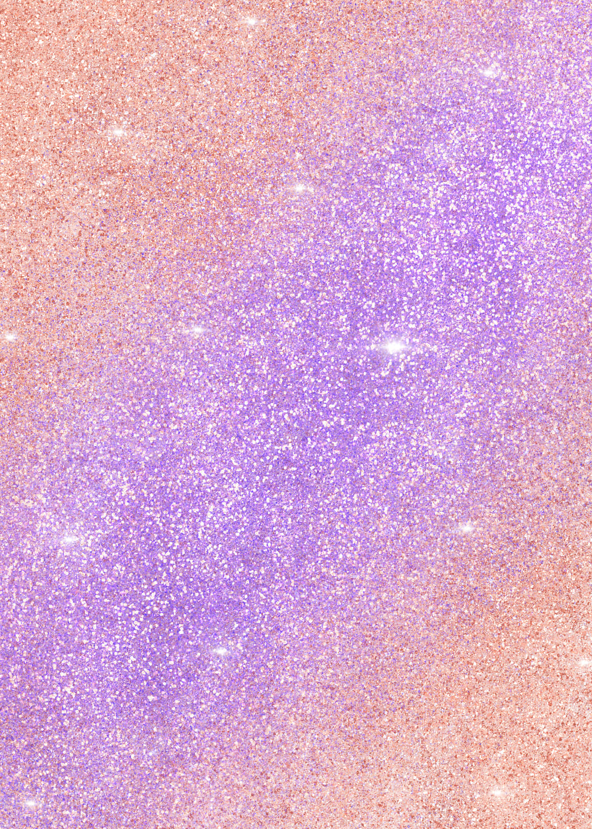 Purple Glitter 桌布 壁紙 — 粉紅色和紫色亮粉的閃爍漸層，表面閃爍著明亮的白色光芒。