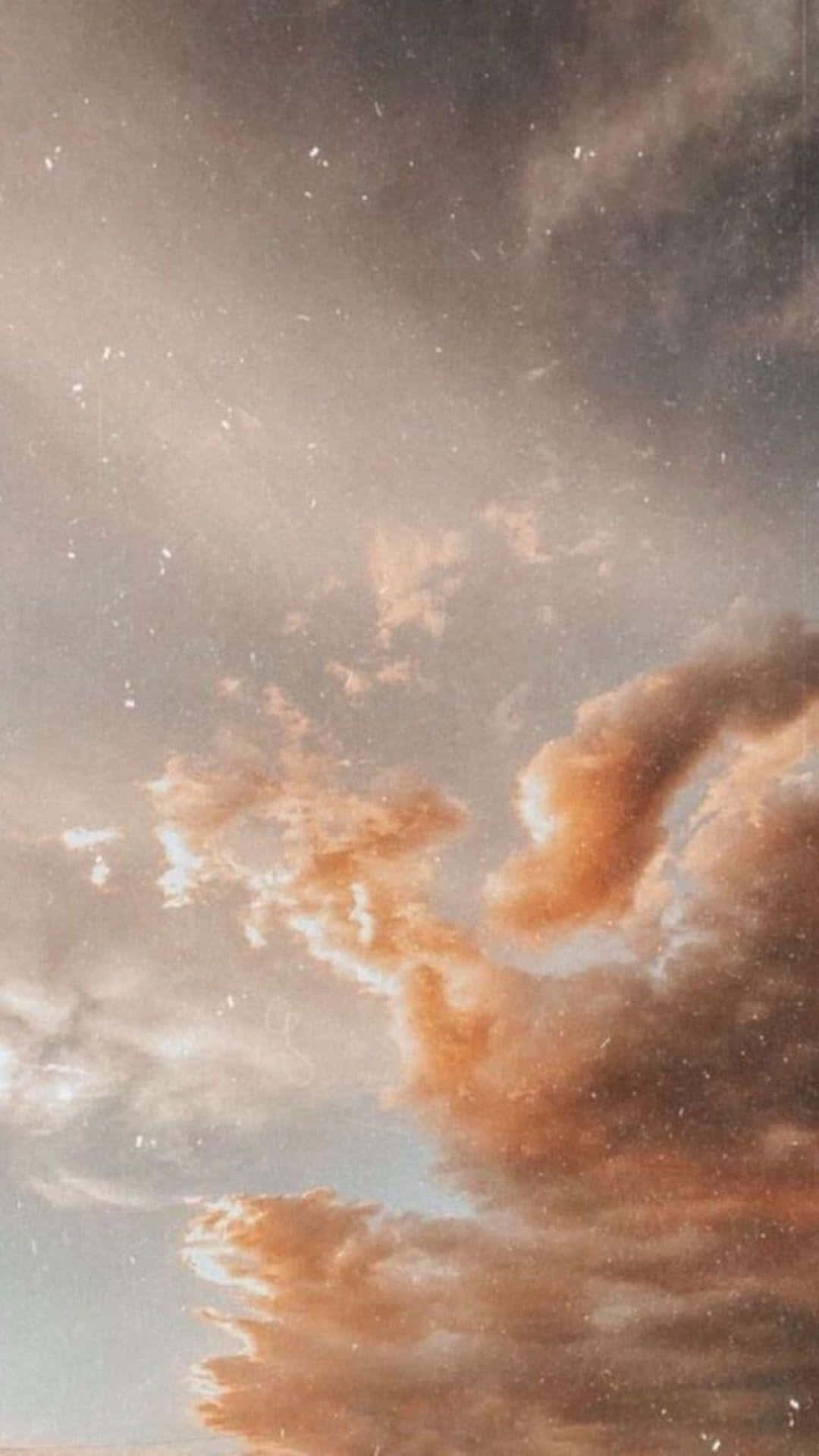 粉紅色的天空與雲朵 壁紙