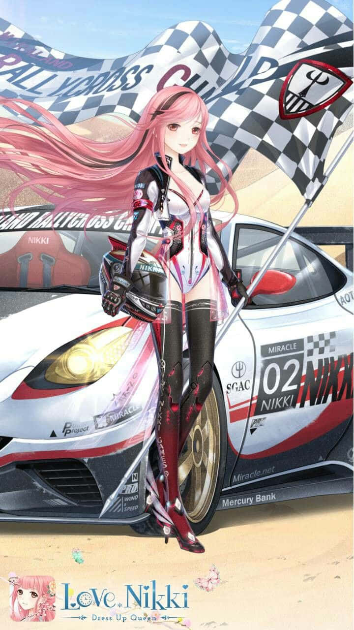 動漫賽車女孩