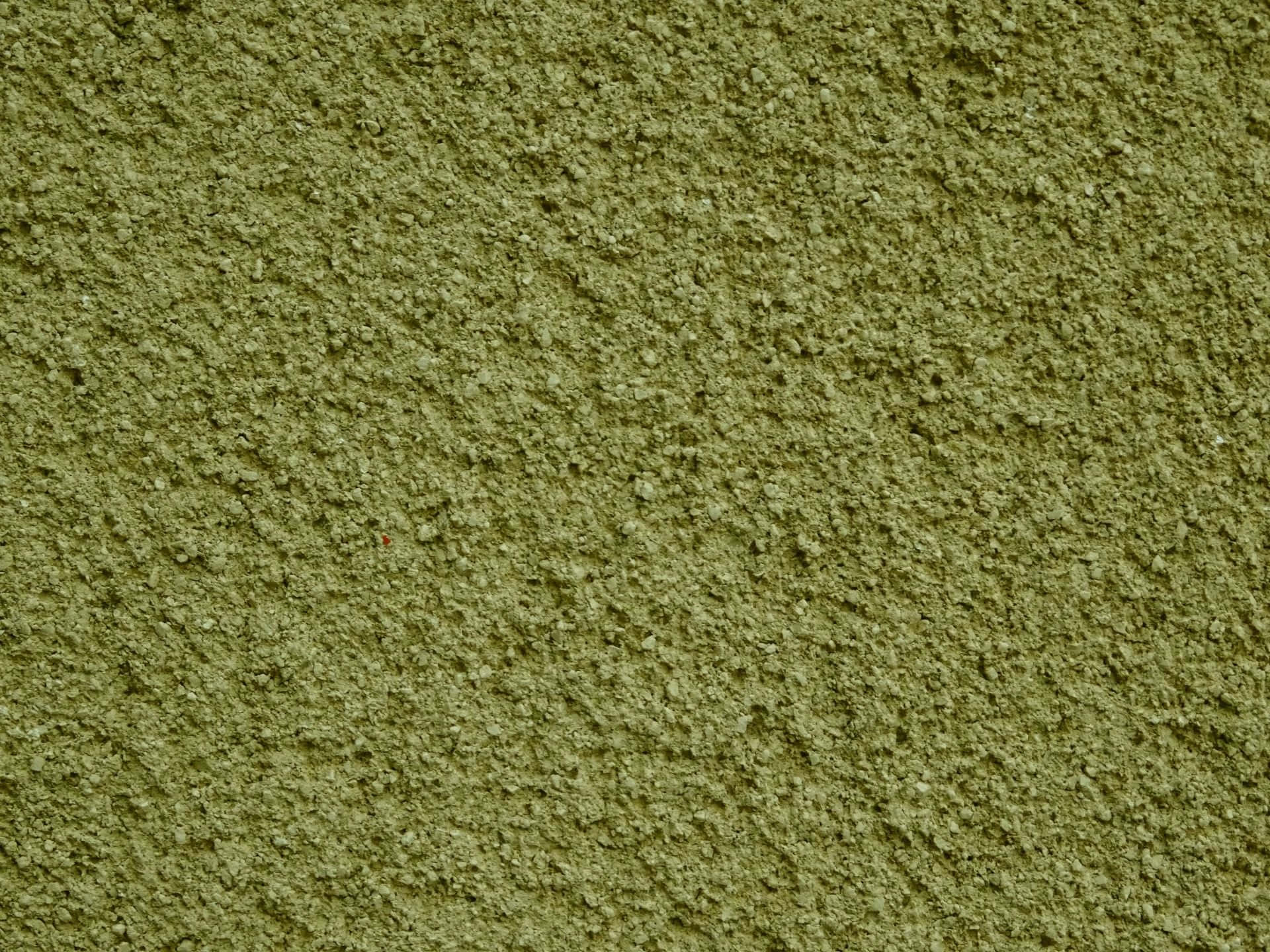 Rough Texture 桌布 壁紙 — 粗糙紋理的橄欖綠色牆面特寫，帶有微妙的粒狀細節。