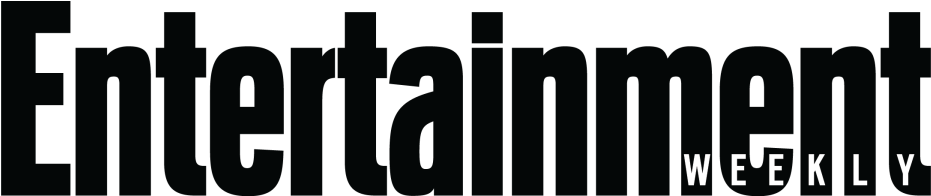 Logo Design 桌布 壁紙 — 粗體黑色 'Entertainment Weekly' 標誌，帶有大型襯線文字，右側為較小的大寫 'WEEKLY'。