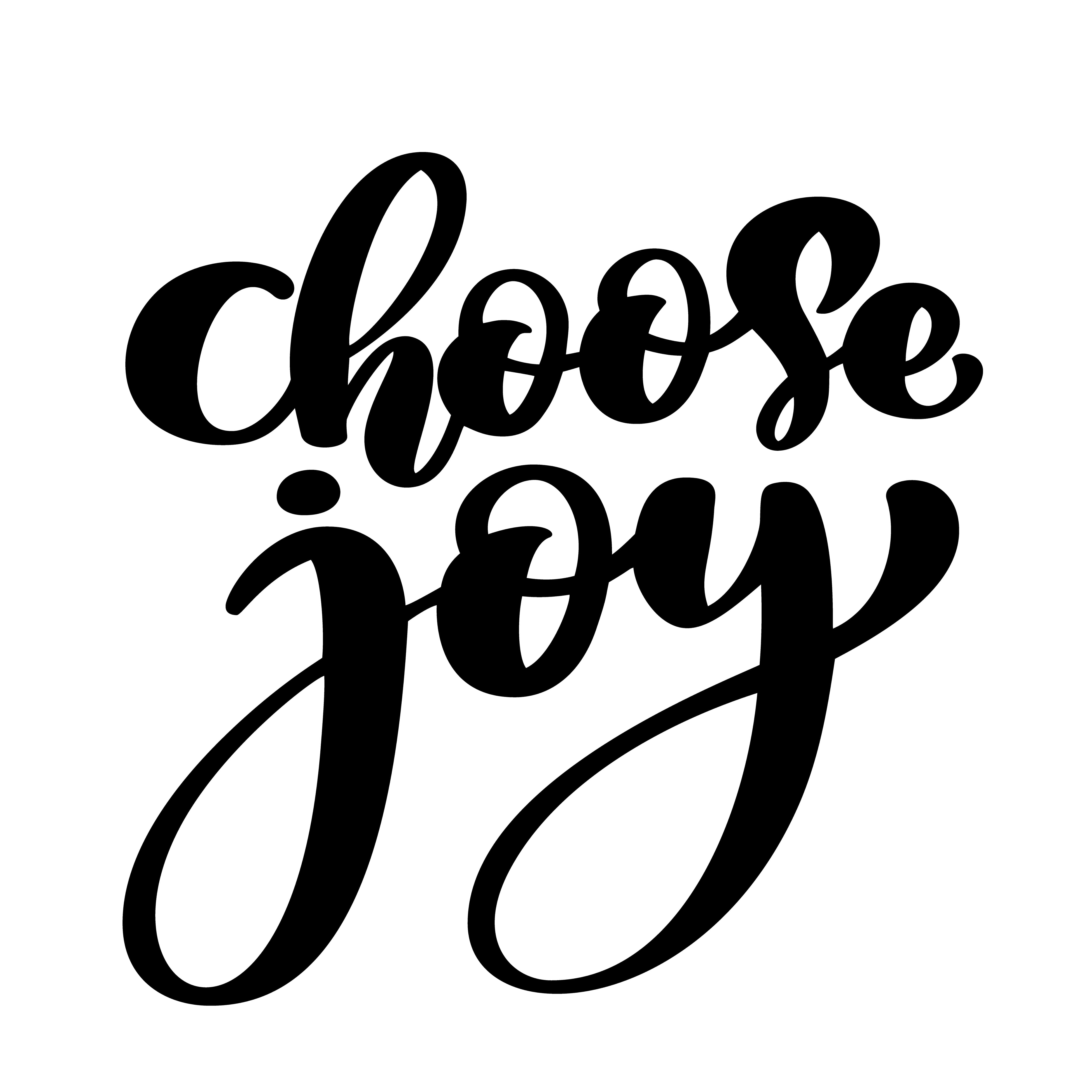 Black And White Word 桌布 壁紙 — 粗體黑色草書文字在純白背景上寫著 cheese joy。