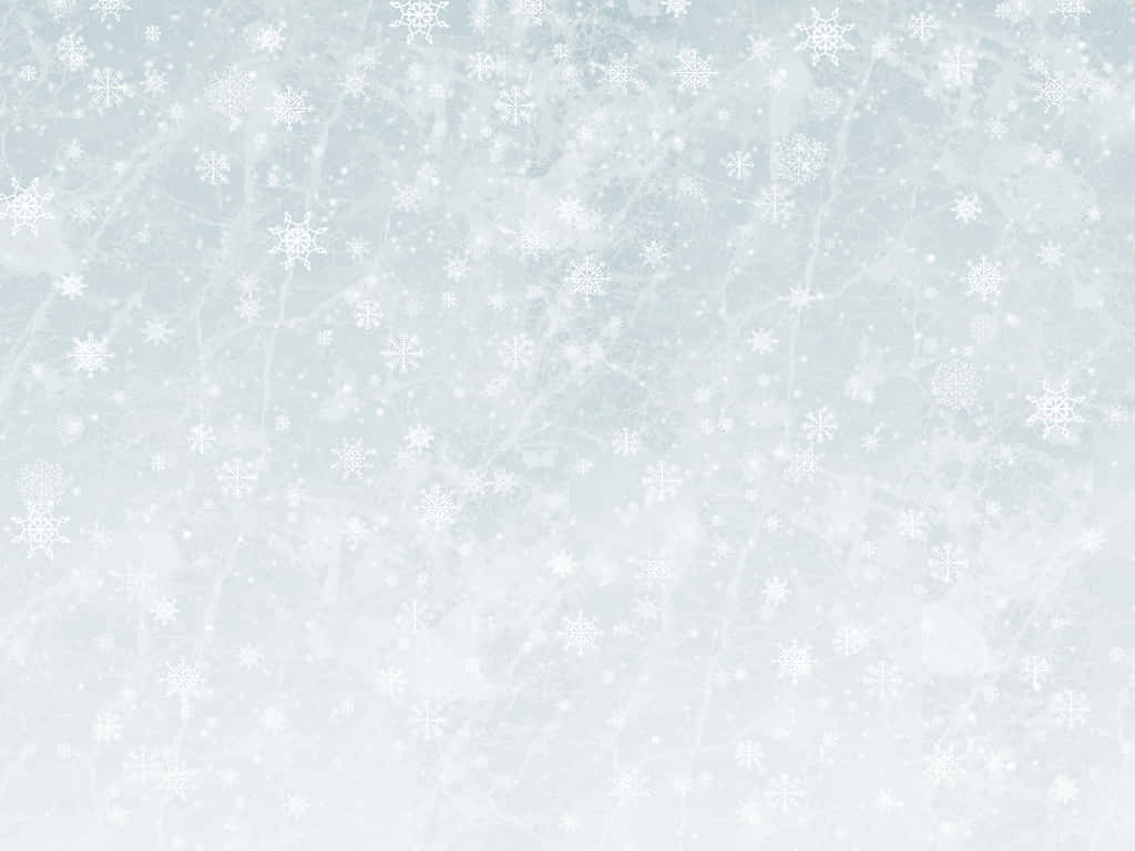 雪花飄落在霜藍色紋理冬日背景上。 — 雪花 GIF 壁紙