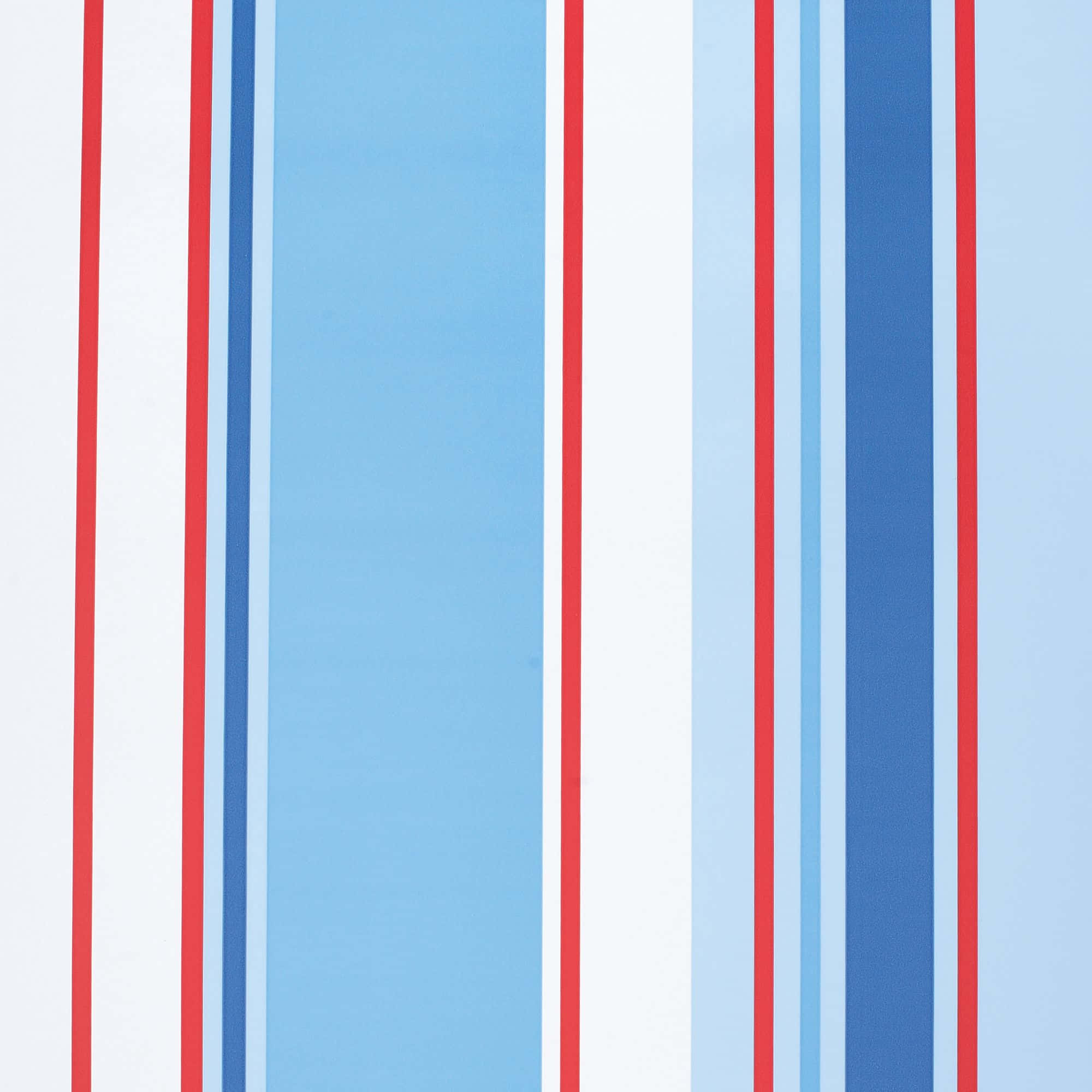 Red White And Blue 桌布 壁紙 — 紅、藍、白的垂直條紋以乾淨的線條和鮮豔的色彩創造出大膽的圖案。