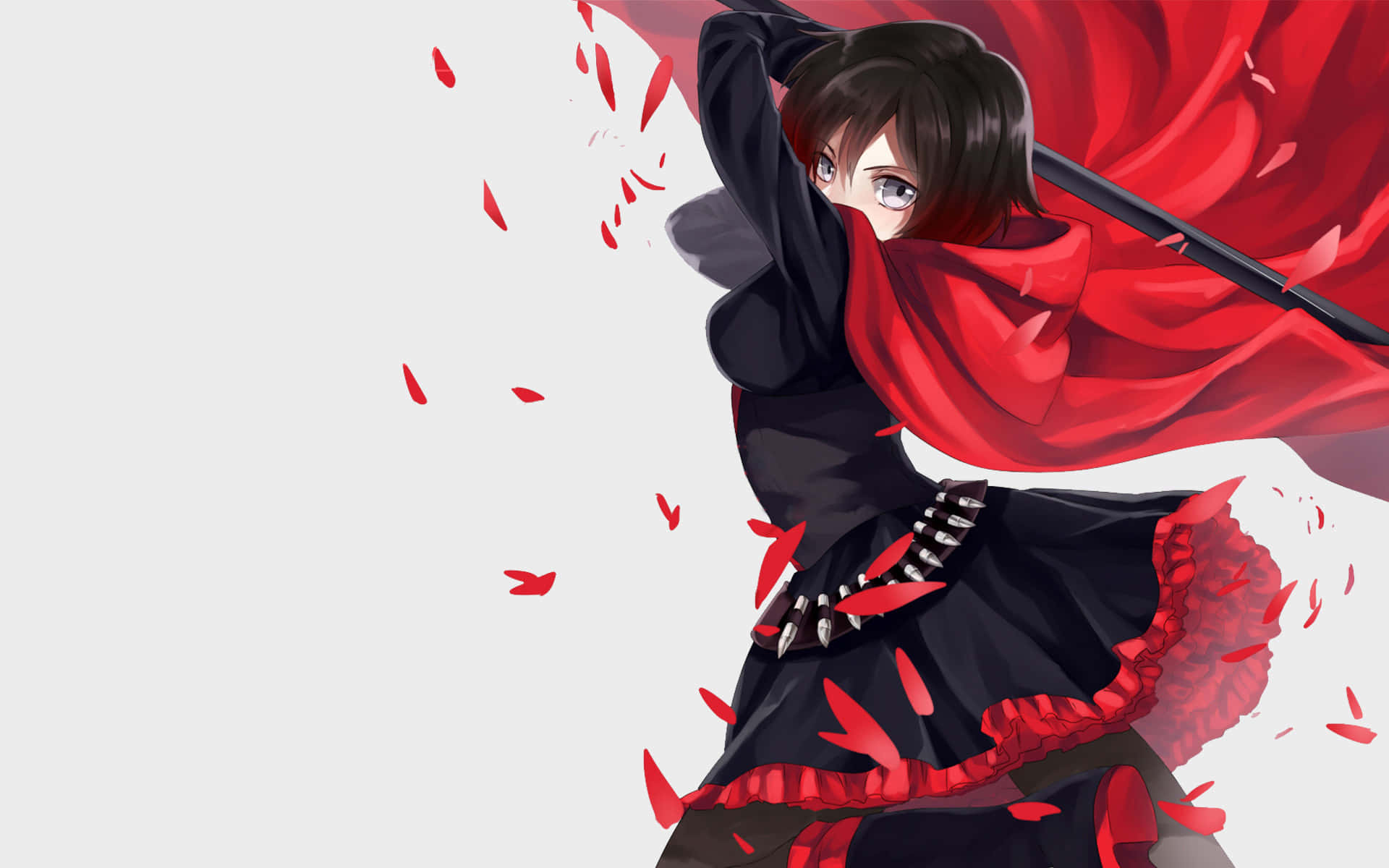 紅斗篷少女與劍 壁紙